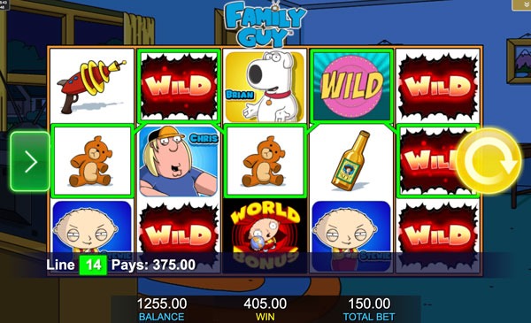 Family Guy Machine à Sous Gratuit (30 Lignes) IGT Sans Inscription