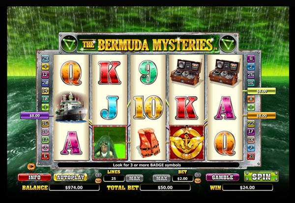 The Bermuda Mysteries Machine à Sous Gratuit (25 Lignes) nextgen 