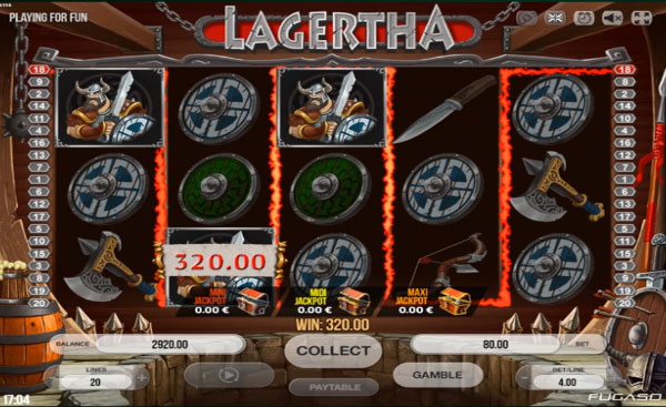 Lagertha Machine à Sous Gratuit (20 Lignes) Fugaso 